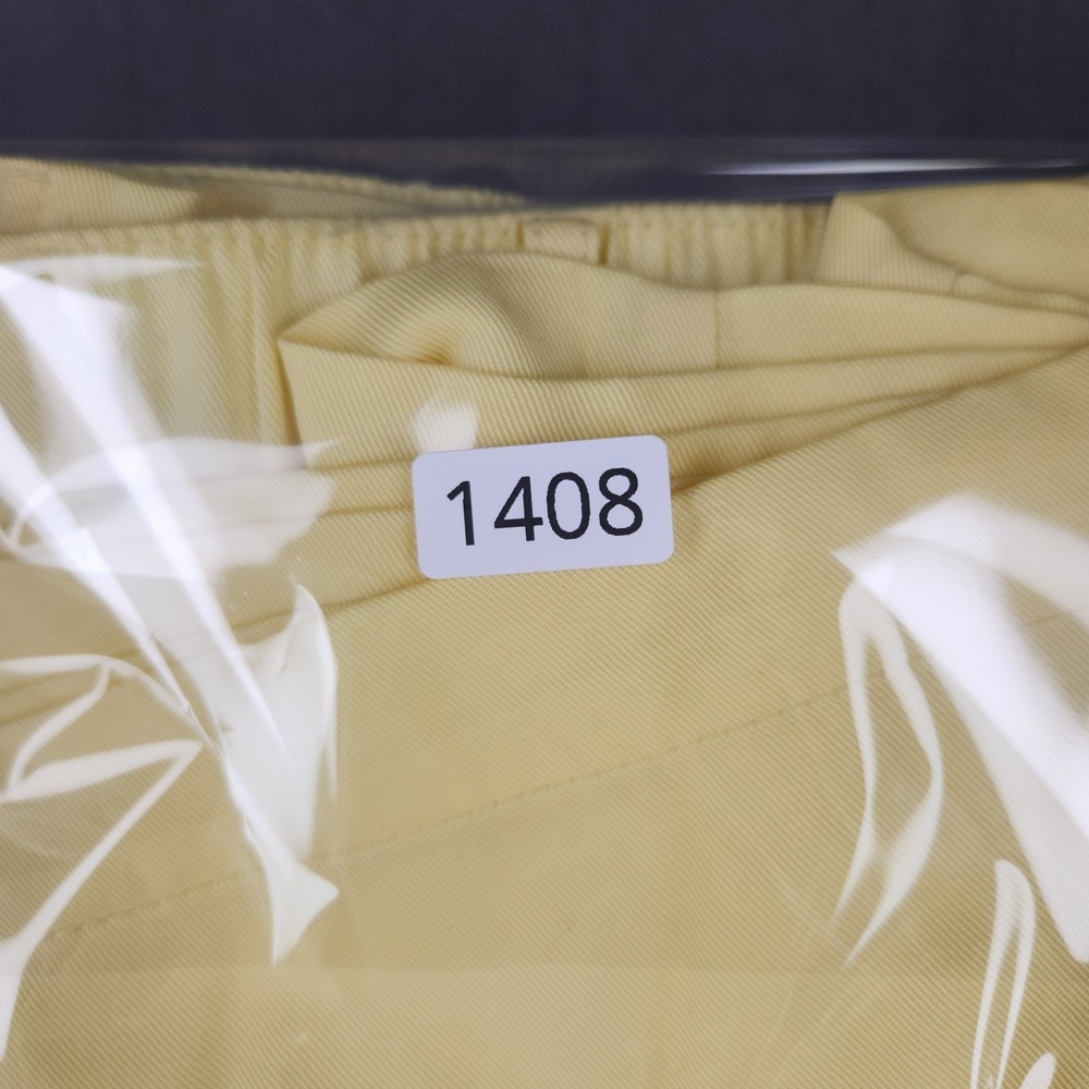 Loft Shorts Womens Size 2 High Rise Lyocell Yellow Bermuda Old Money - Picture 9 of 9